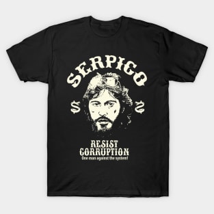 Serpico: A Badge of Integrity - Al Pacino Inspired T-Shirt T-Shirt